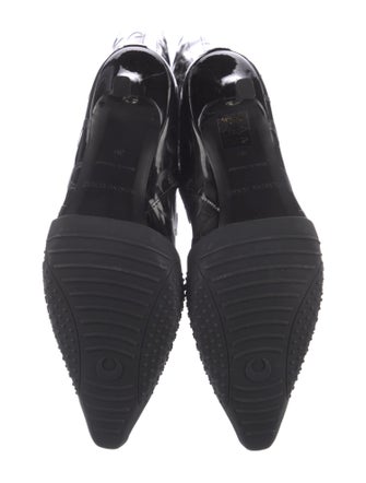 Marine Serre Patent Leather Boots