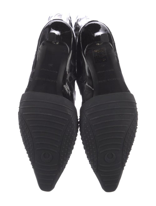 Marine Serre Patent Leather Boots