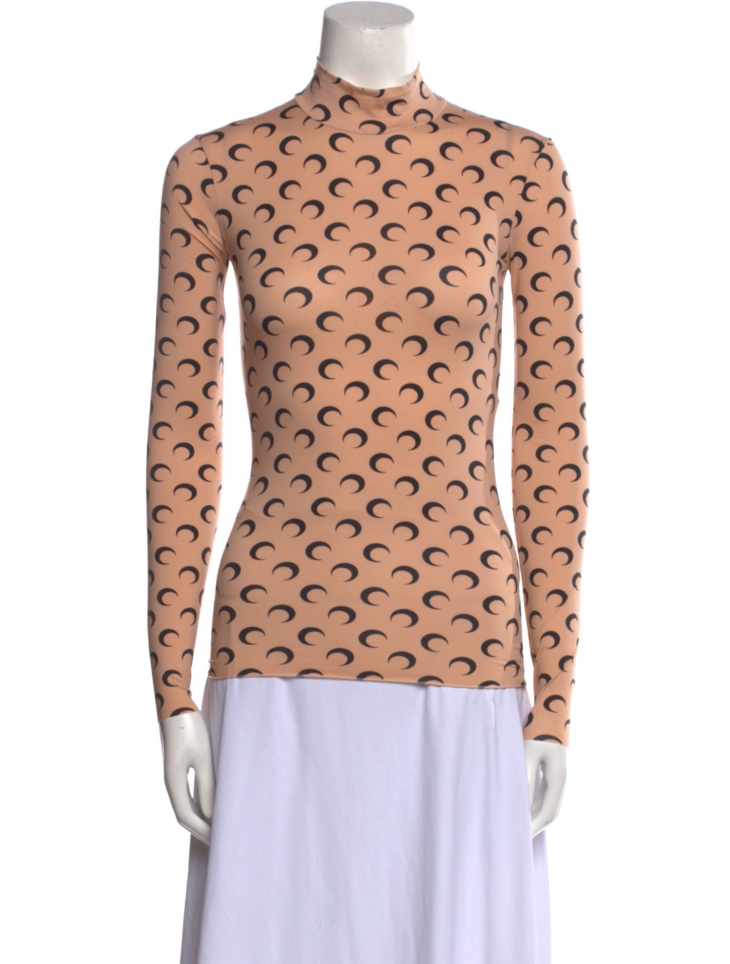 Marine Serre Borderline Printed Top