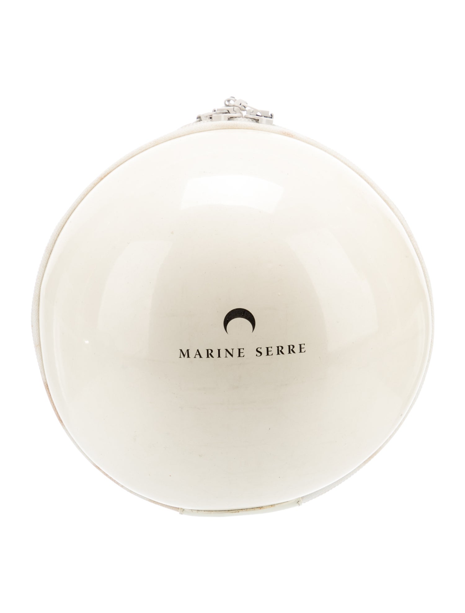 Marine Serre Patent Leather Minaudière