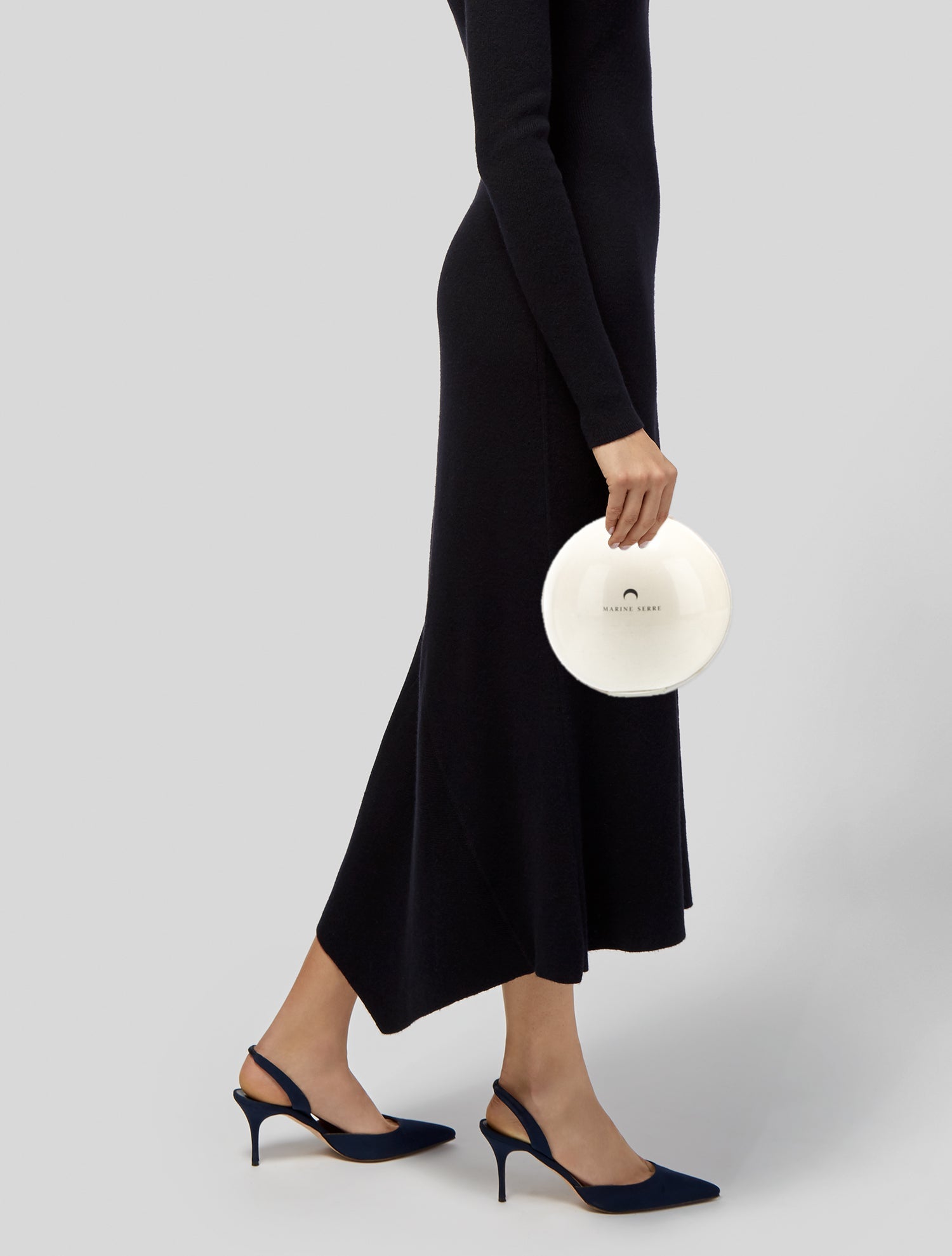 Marine Serre Patent Leather Minaudière