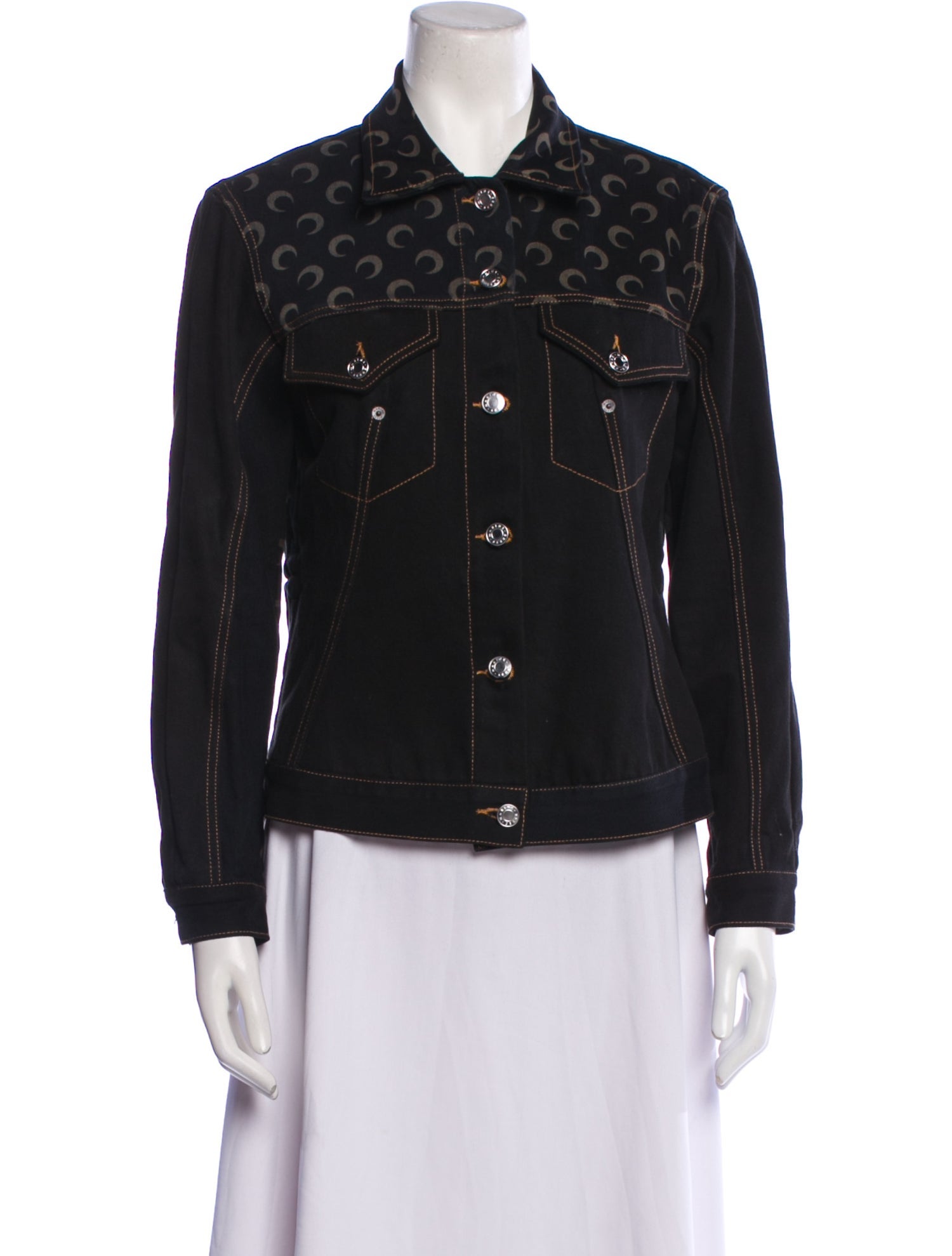 Marine Serre Denim Jacket