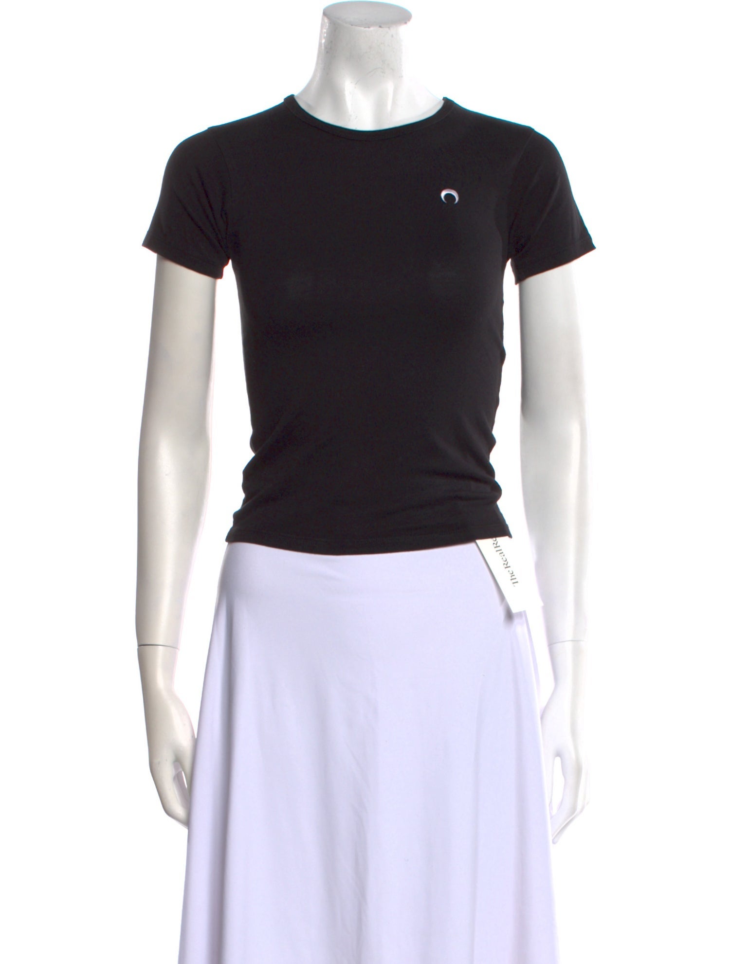 Marine Serre Crew Neck Short Sleeve T-Shirt