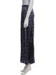 Marine Serre Silk Long Skirt