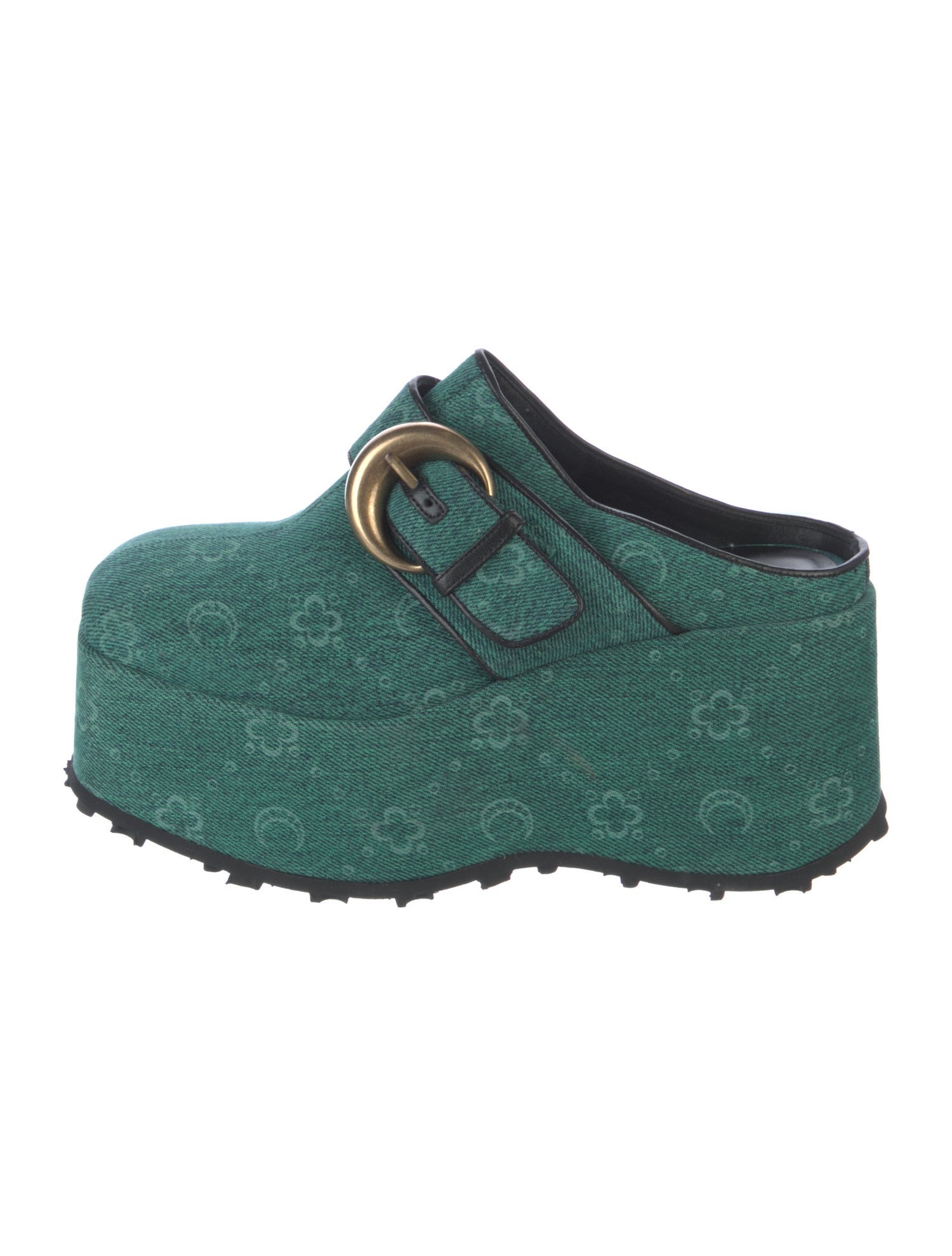 Marine Serre Printed Mules