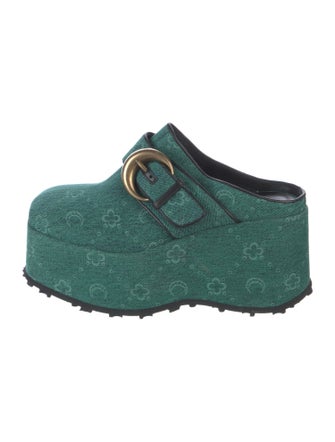 Marine Serre Printed Mules