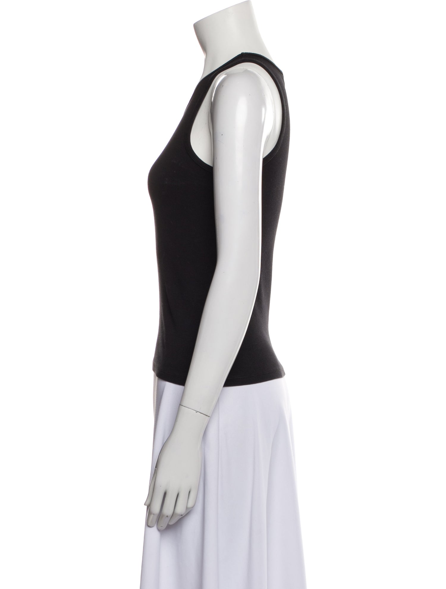 Marine Serre Borderline Scoop Neck Top