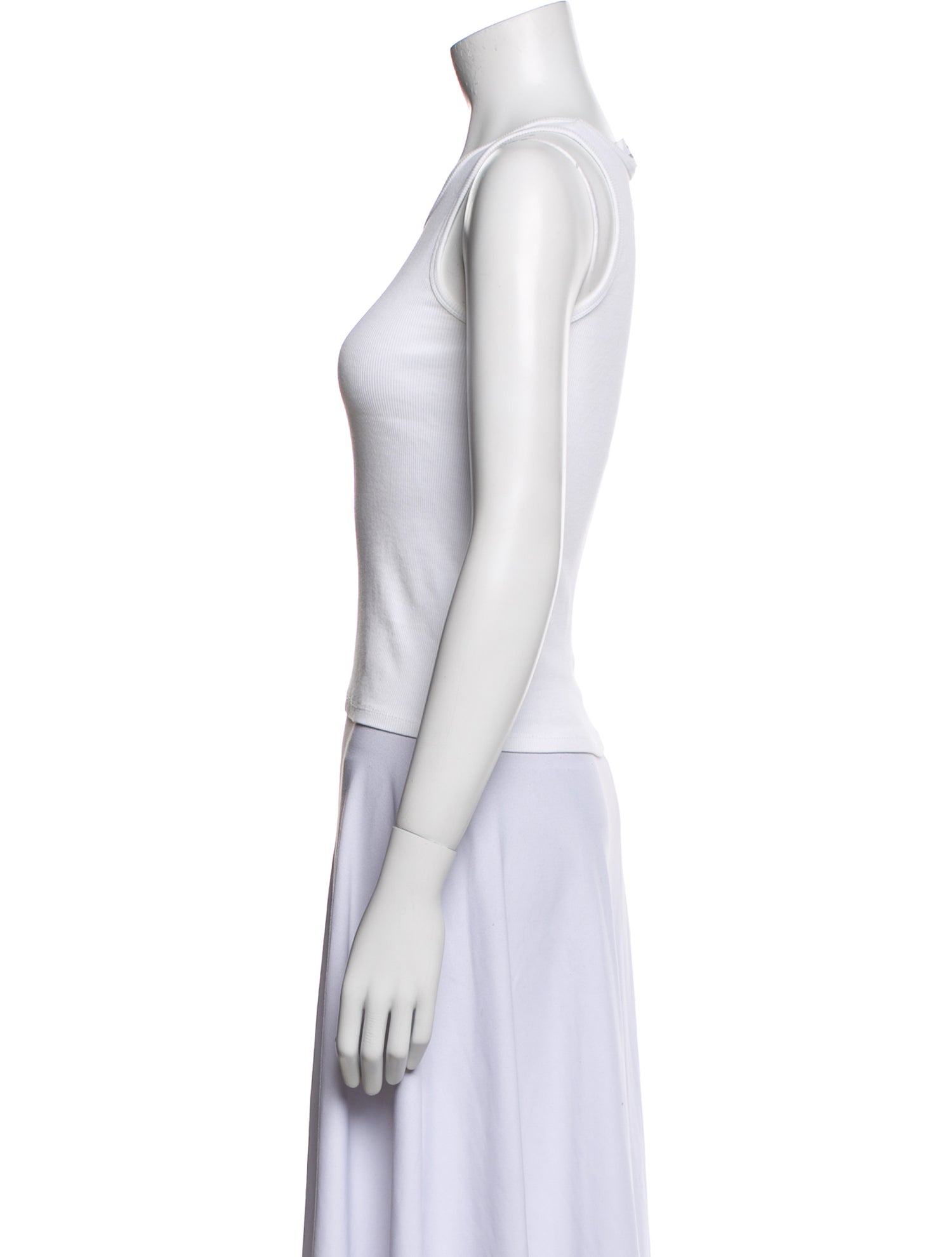 Marine Serre Bortderline Scoop Neck Top