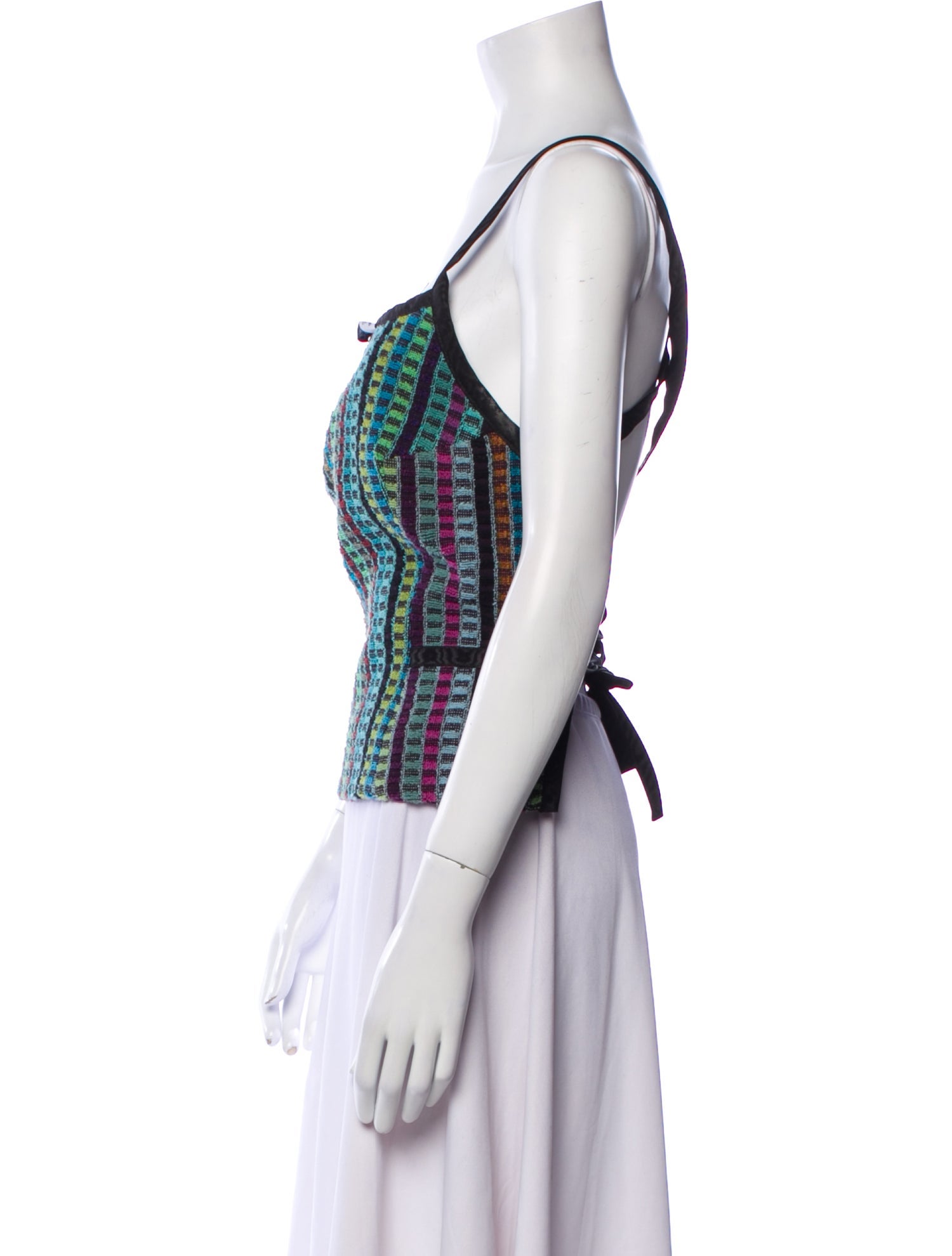 Marine Serre Terry Cloth Printed Top