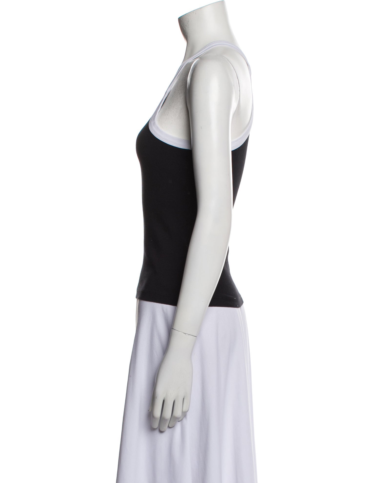 Marine Serre Racer Tank Halterneck Top