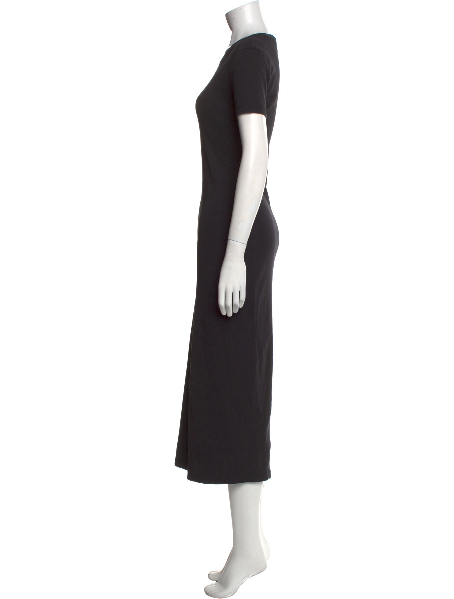 Marine Serre Crew Neck Midi Length Dress