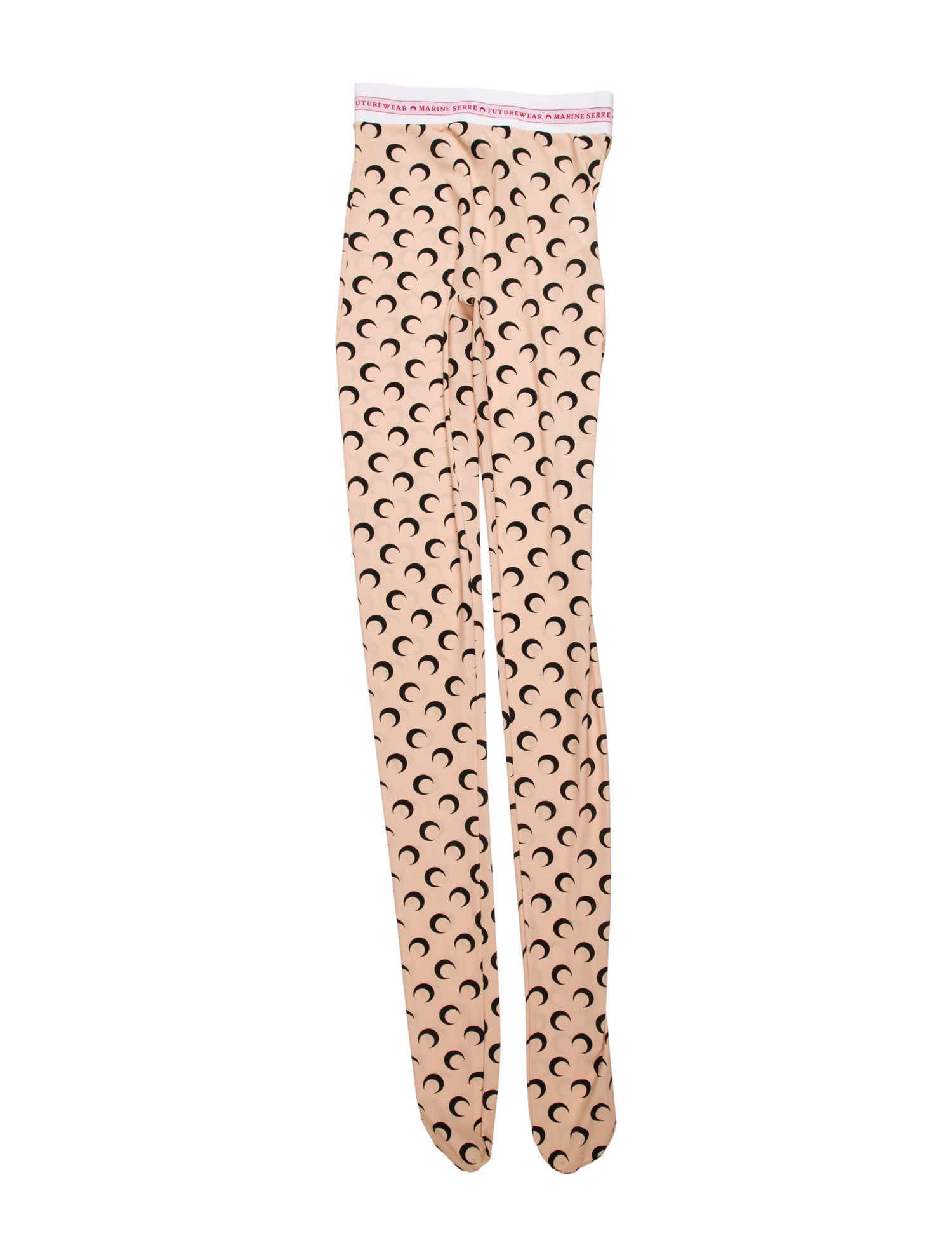 Marine Serre Printed Skinny Leg Pants