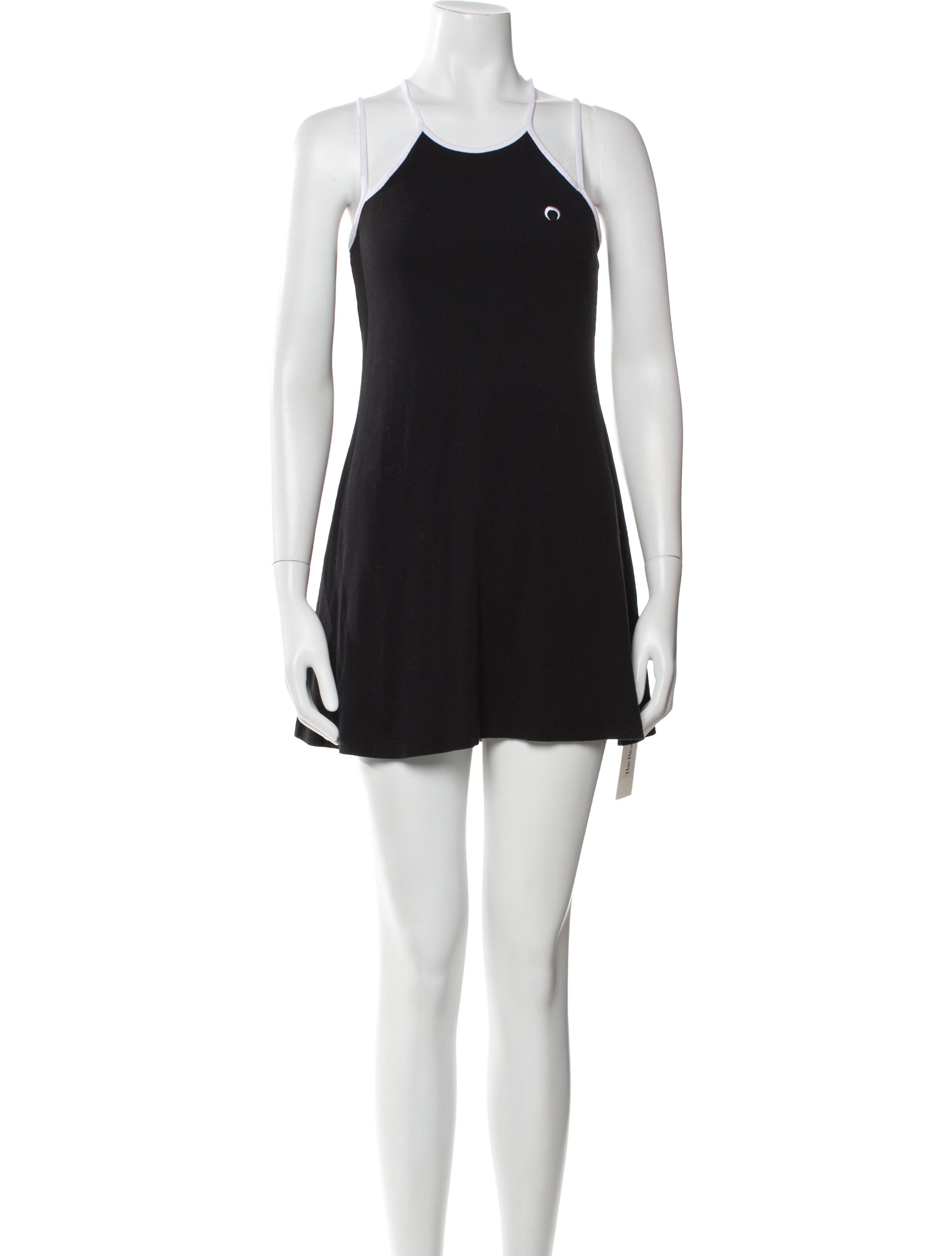 Marine Serre Crew Neck Mini Dress