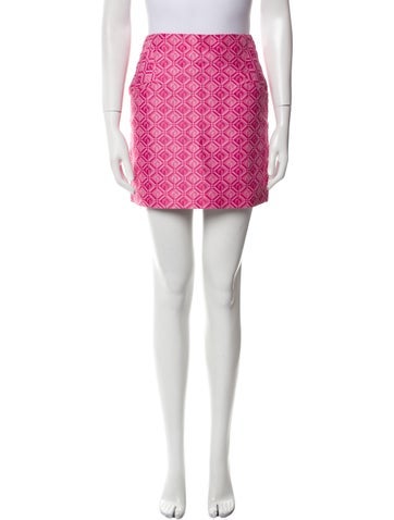 Marine Serre Skirts Printed Mini Skirt Us2, Fr34 | XS