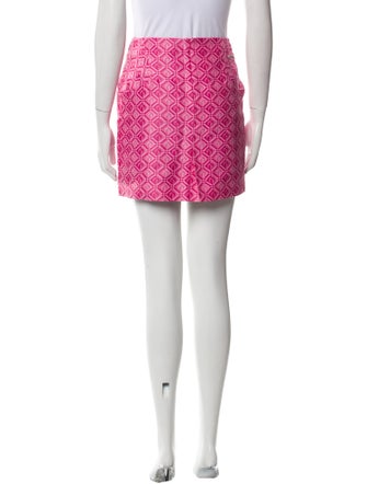 Marine Serre Printed Mini Skirt