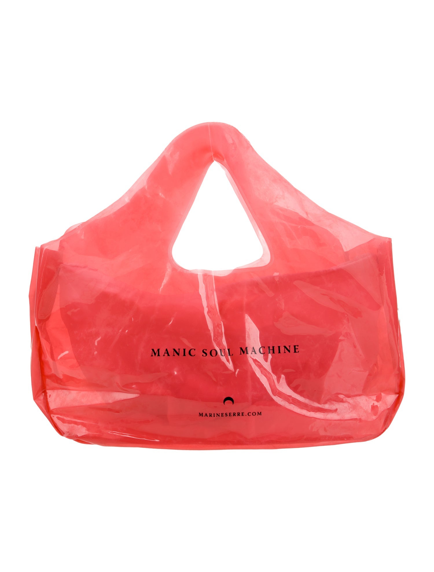 Marine Serre Rubber Top Handle Bag