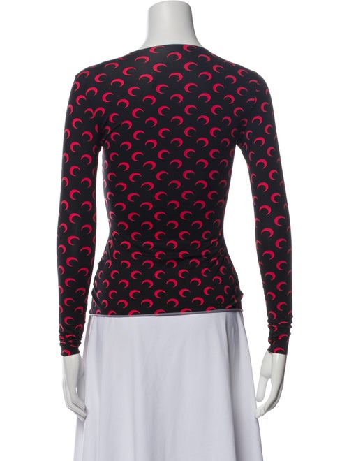 Marine Serre Borderline Printed Top