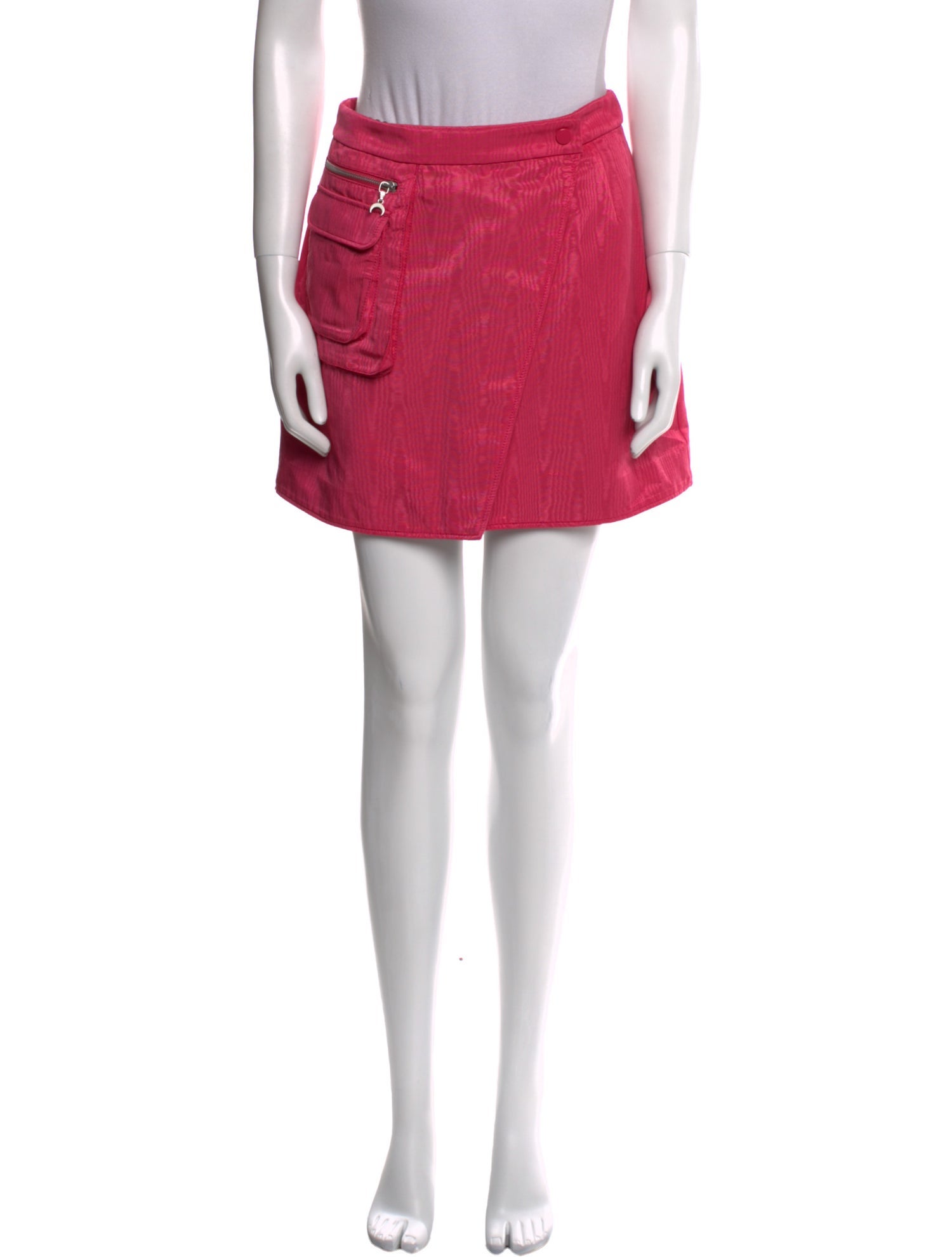 Marine Serre Whiteline Mini Skirt