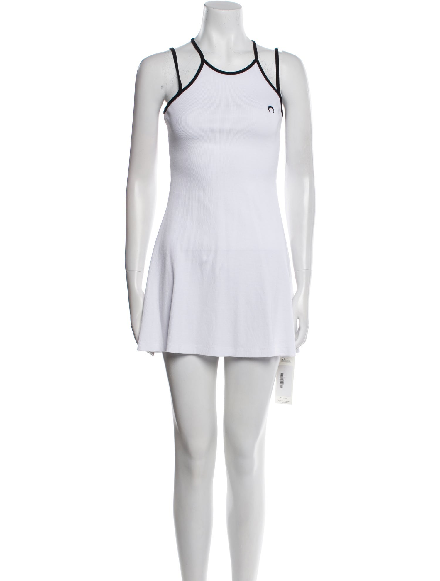 Marine Serre Asymmetrical Mini Dress