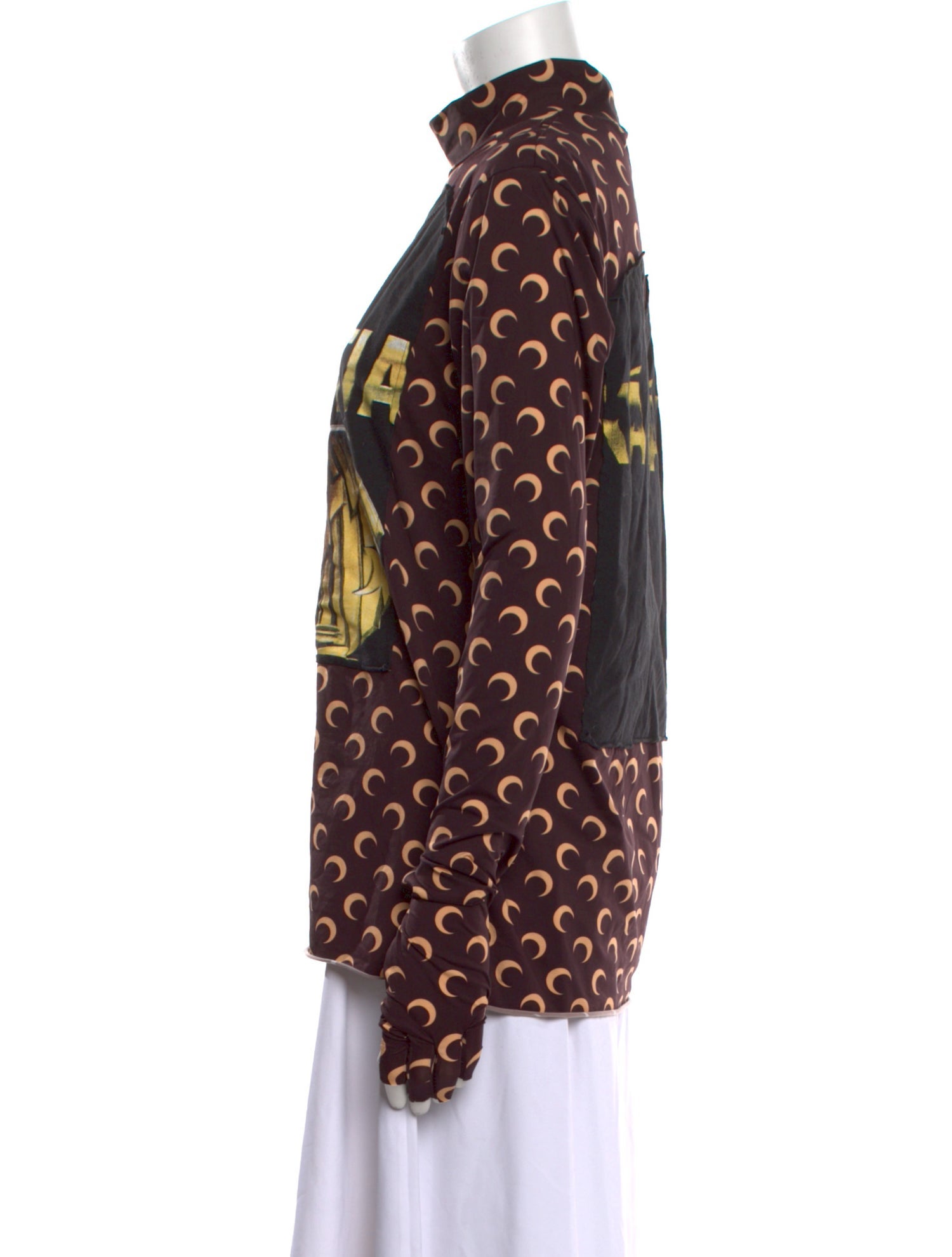 Marine Serre x AWGE Printed Blouse