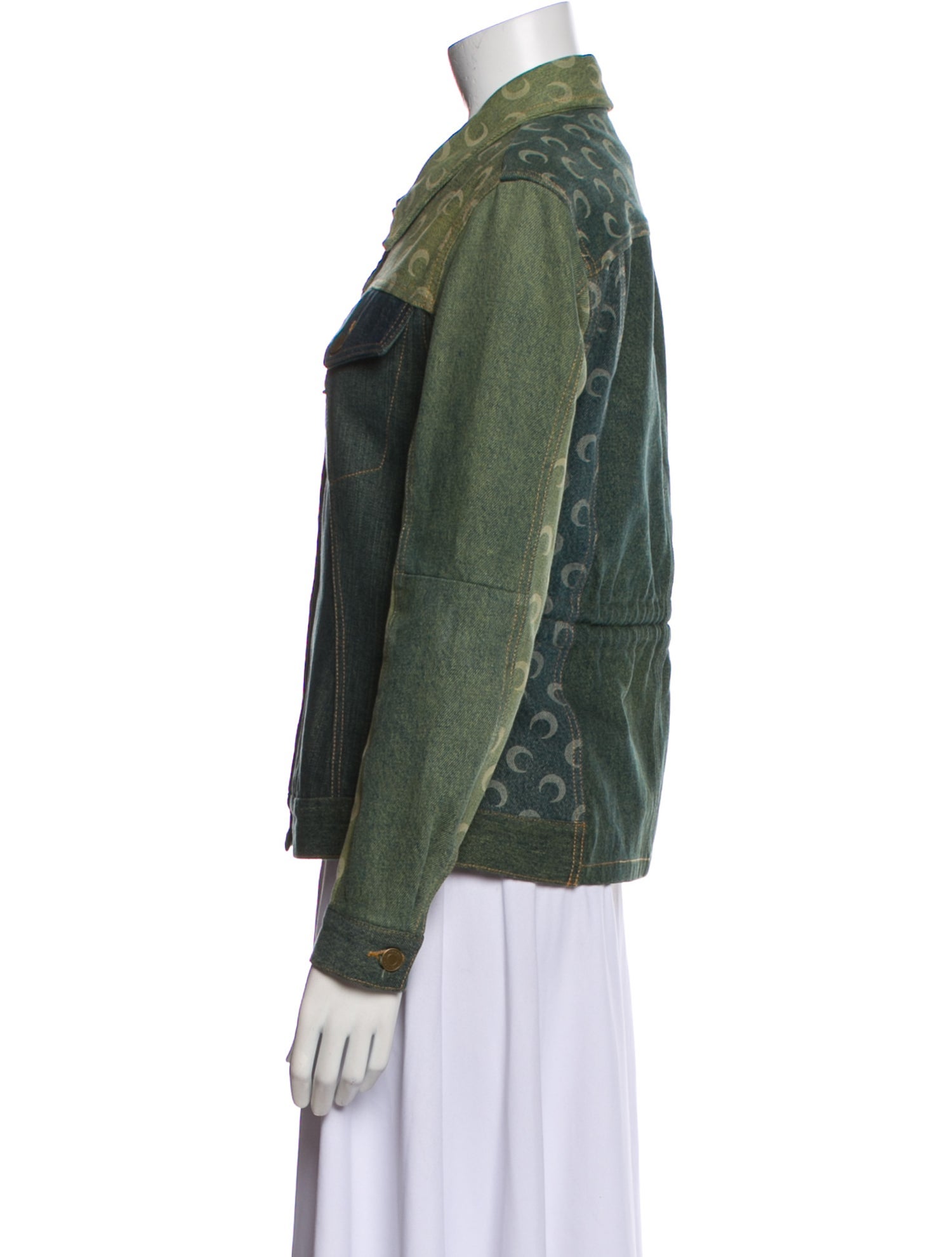 Marine Serre Denim Jacket