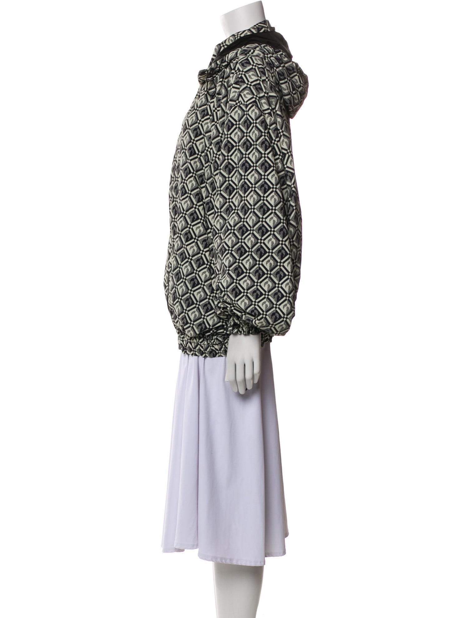 Marine Serre Printed Bomber Jacket