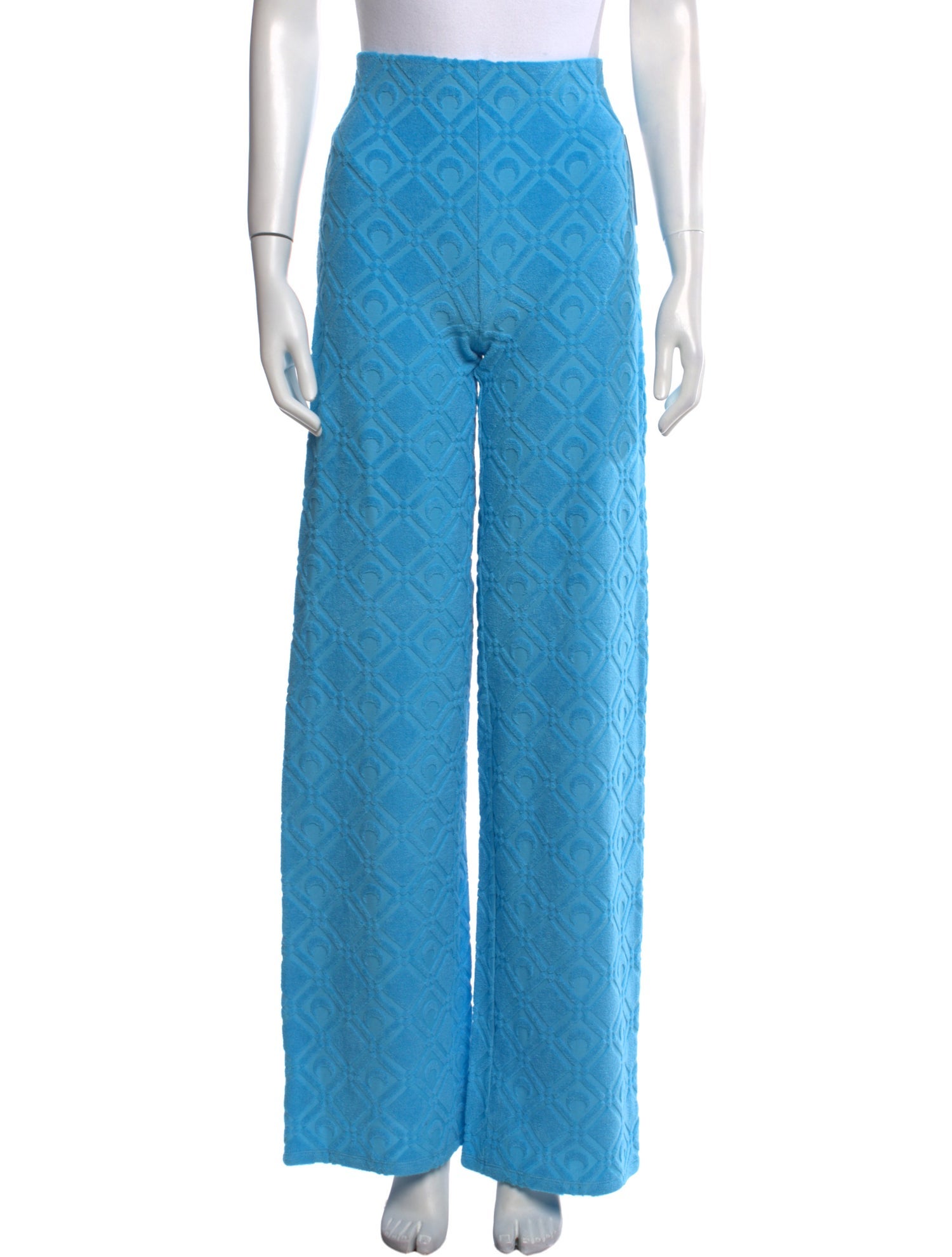 Marine Serre Patterned Wide Leg Pants w/ Tags