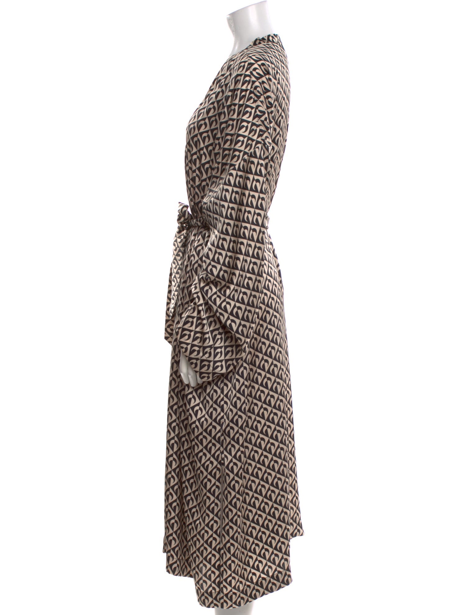 Marine Serre Printed Long Dress