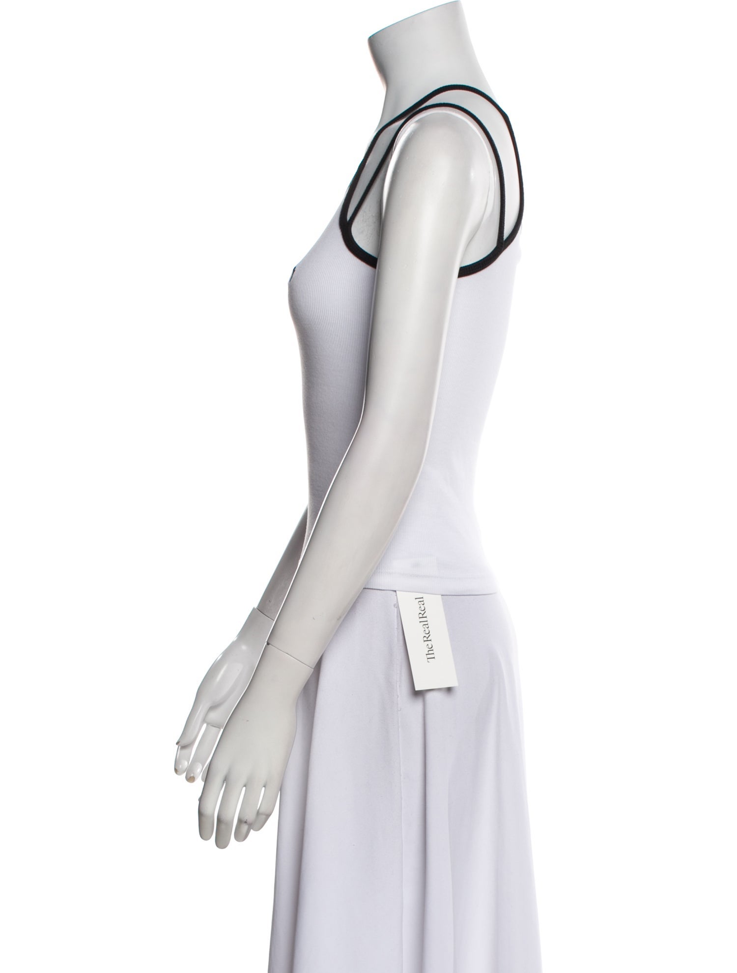 Marine Serre Halterneck Sleeveless Top