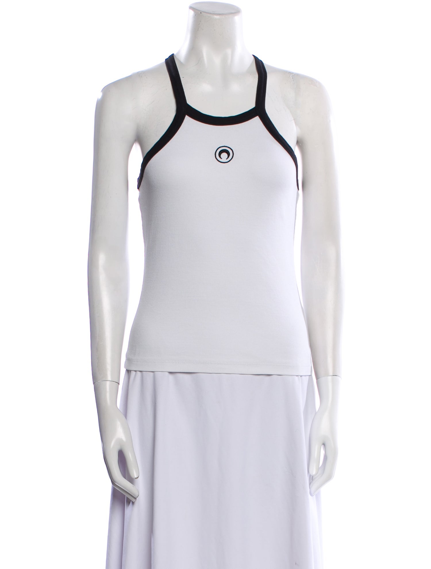 Marine Serre Crescent Halterneck Top