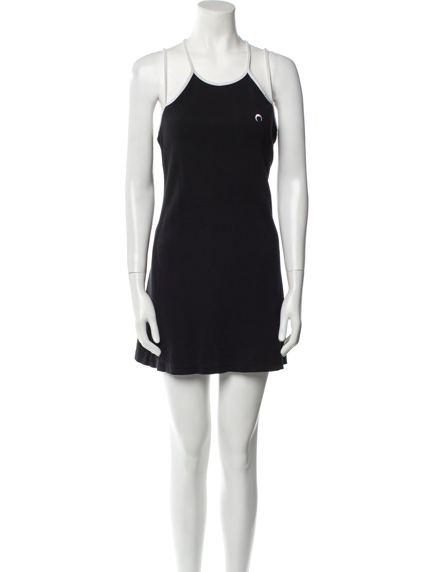 Marine Serre Scoop Neck Mini Dress