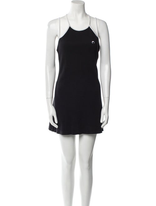 Marine Serre Scoop Neck Mini Dress