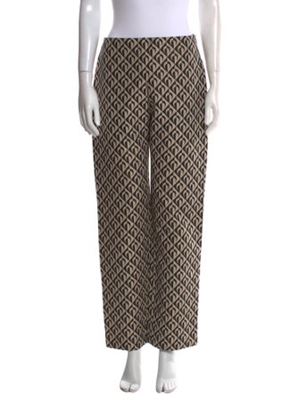Marine Serre Printed Straight Leg Pants