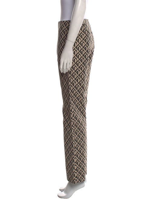 Marine Serre Printed Straight Leg Pants