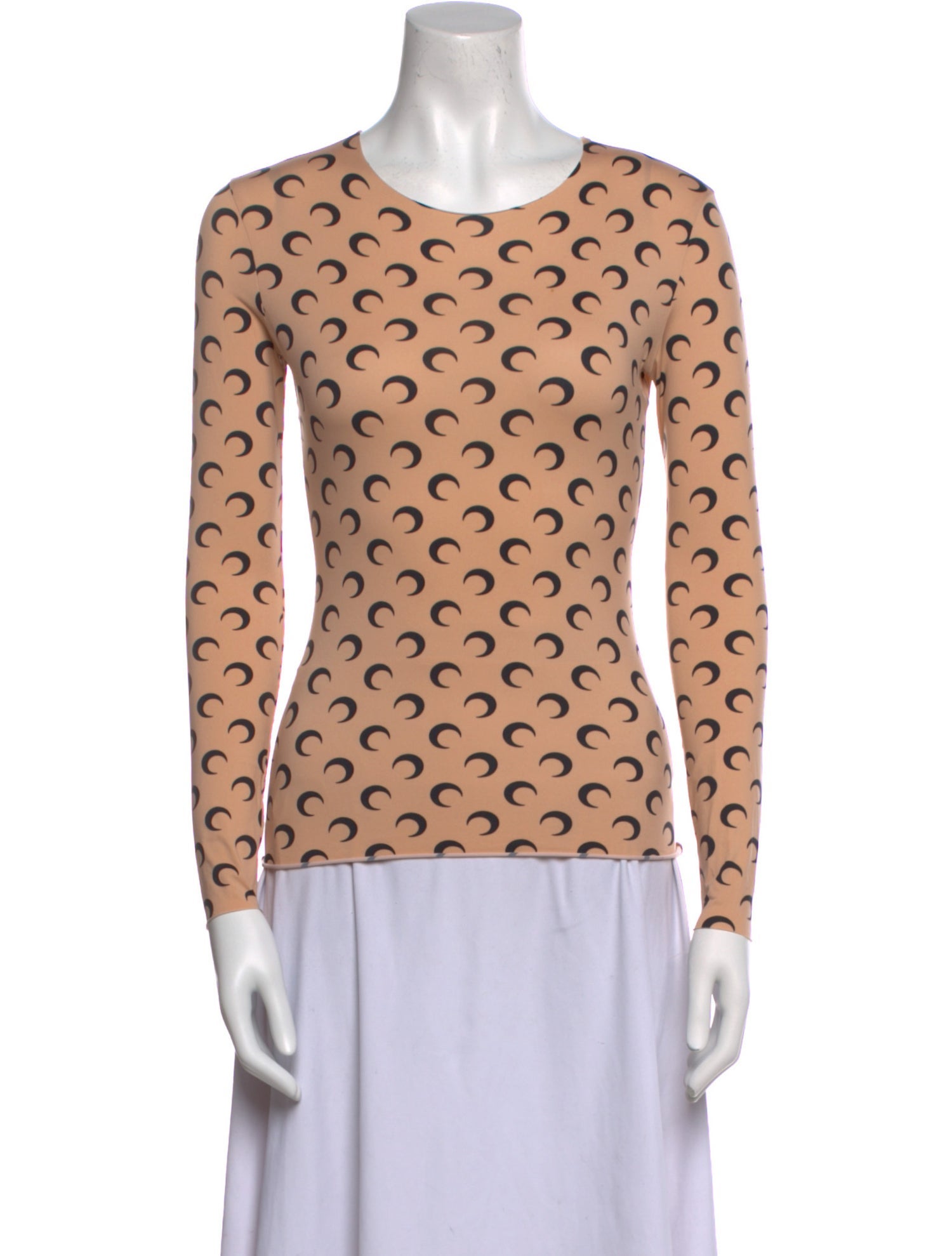 Marine Serre Borderline Printed Sweatshirt