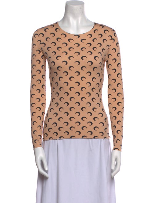 Marine Serre Borderline Printed Sweatshirt