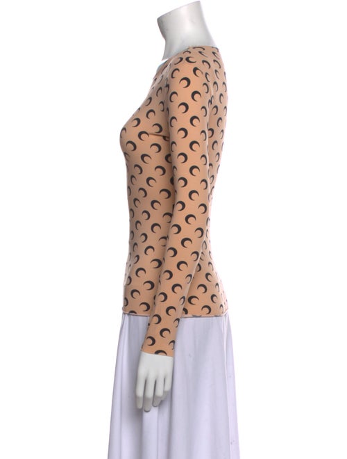 Marine Serre Borderline Printed Sweatshirt