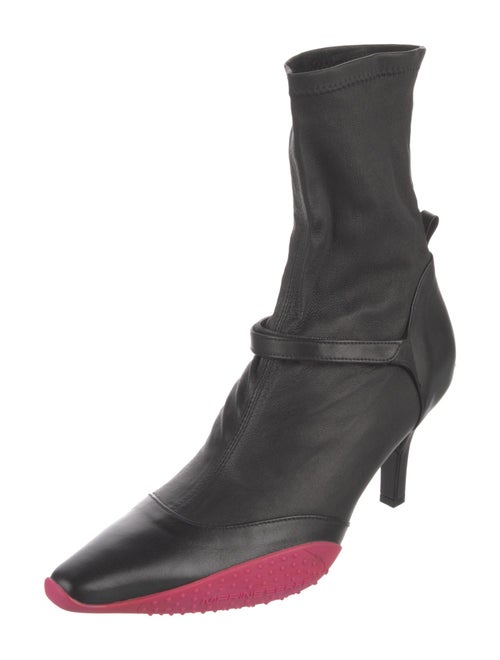 Marine Serre Leather Sock Boots