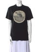 Marine Serre Graphic Print Crew Neck T-Shirt