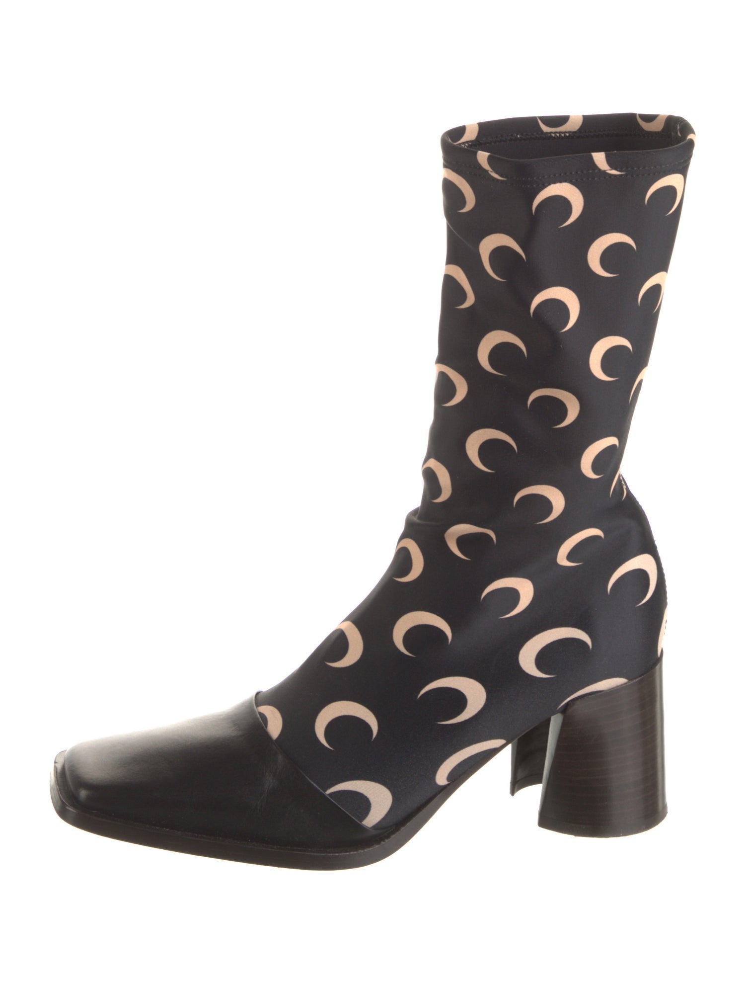 Marine Serre Nylon Printed Boots