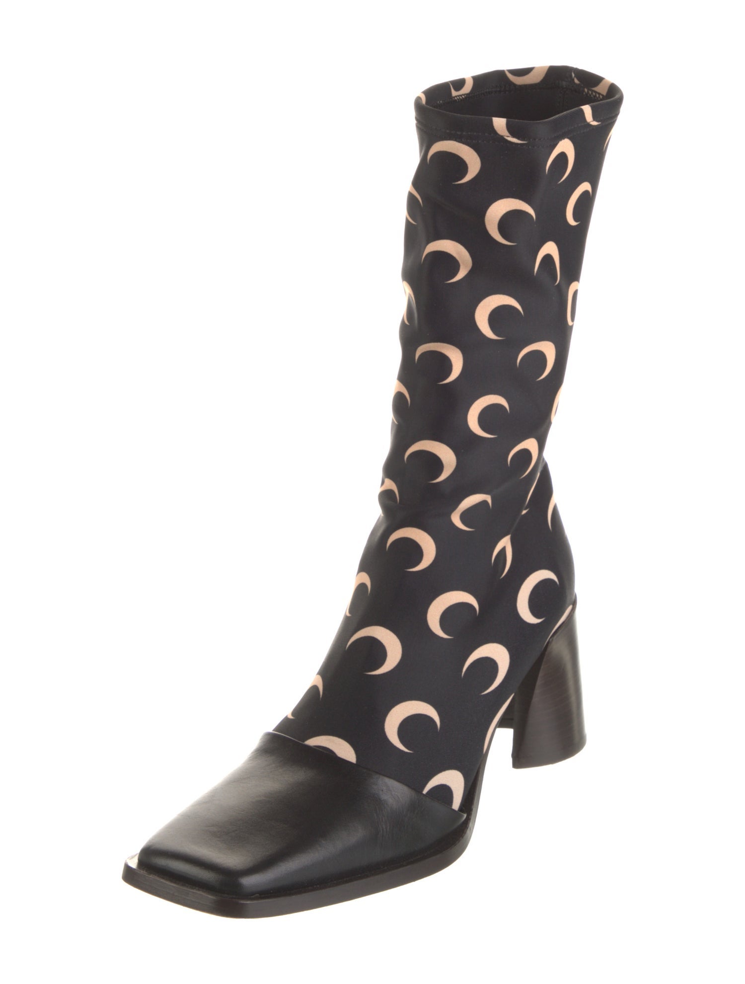 Marine Serre Nylon Printed Boots