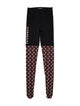 Marine Serre Printed Skinny Leg Pants