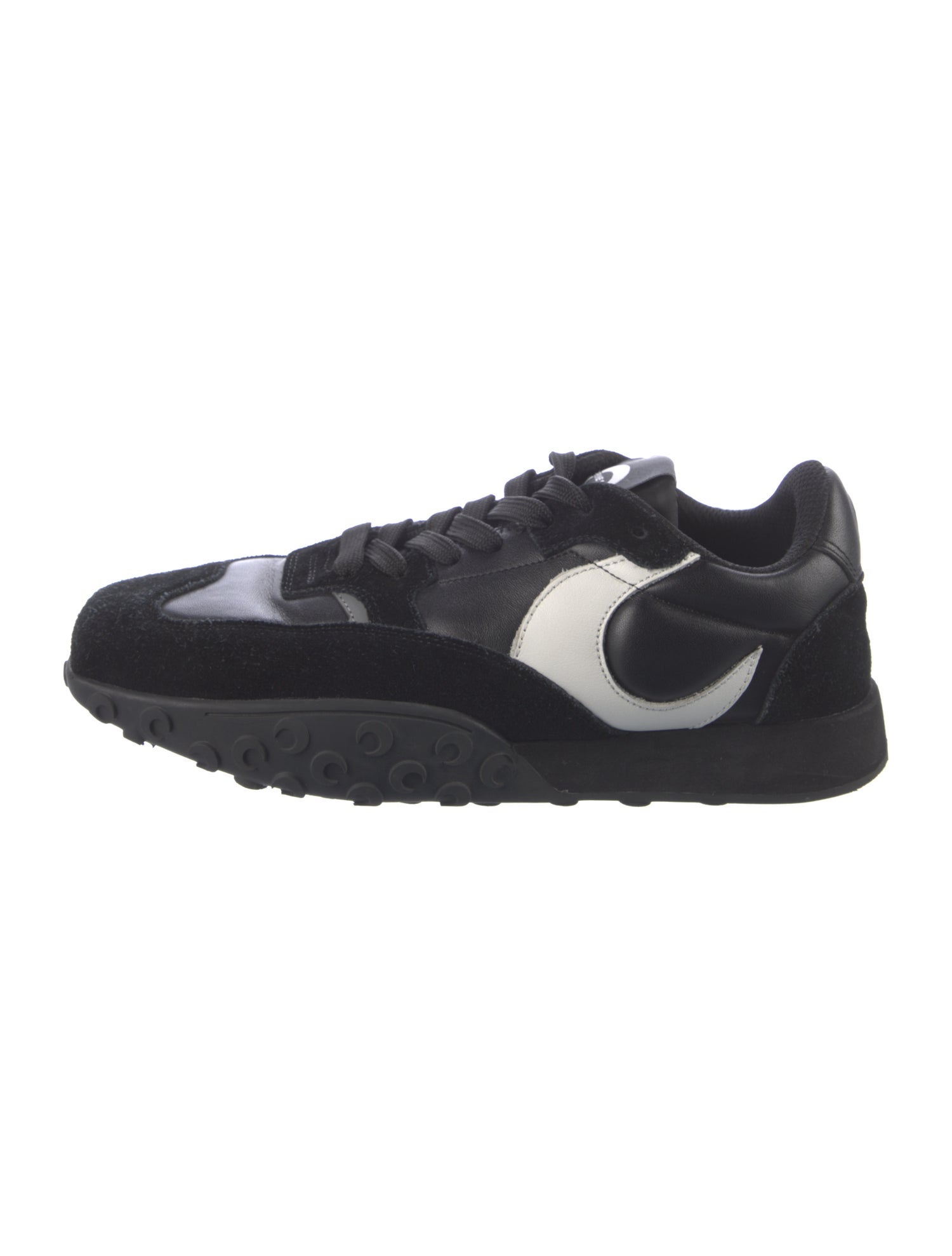 Marine Serre Leather Sneakers