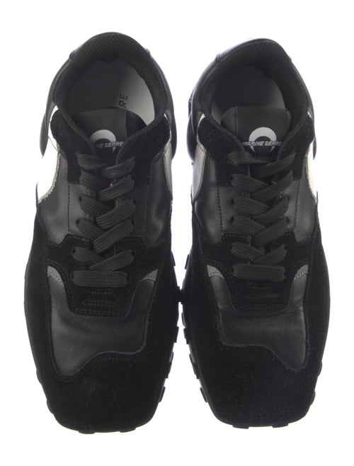 Marine Serre Leather Sneakers