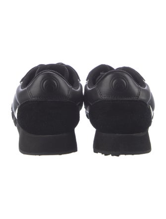 Marine Serre Leather Sneakers