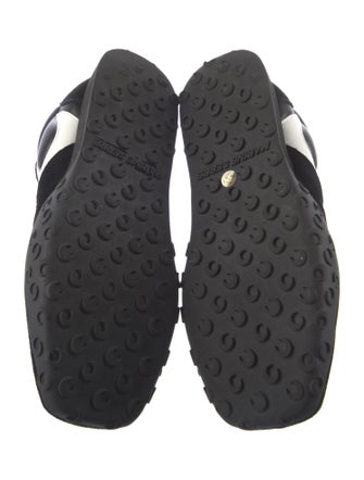 Marine Serre Leather Sneakers