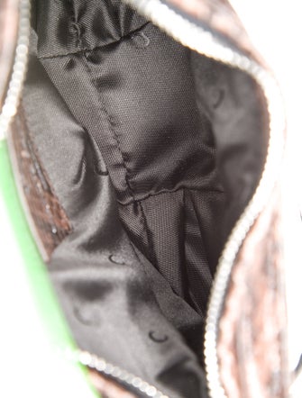 Marine Serre Leather Hobo