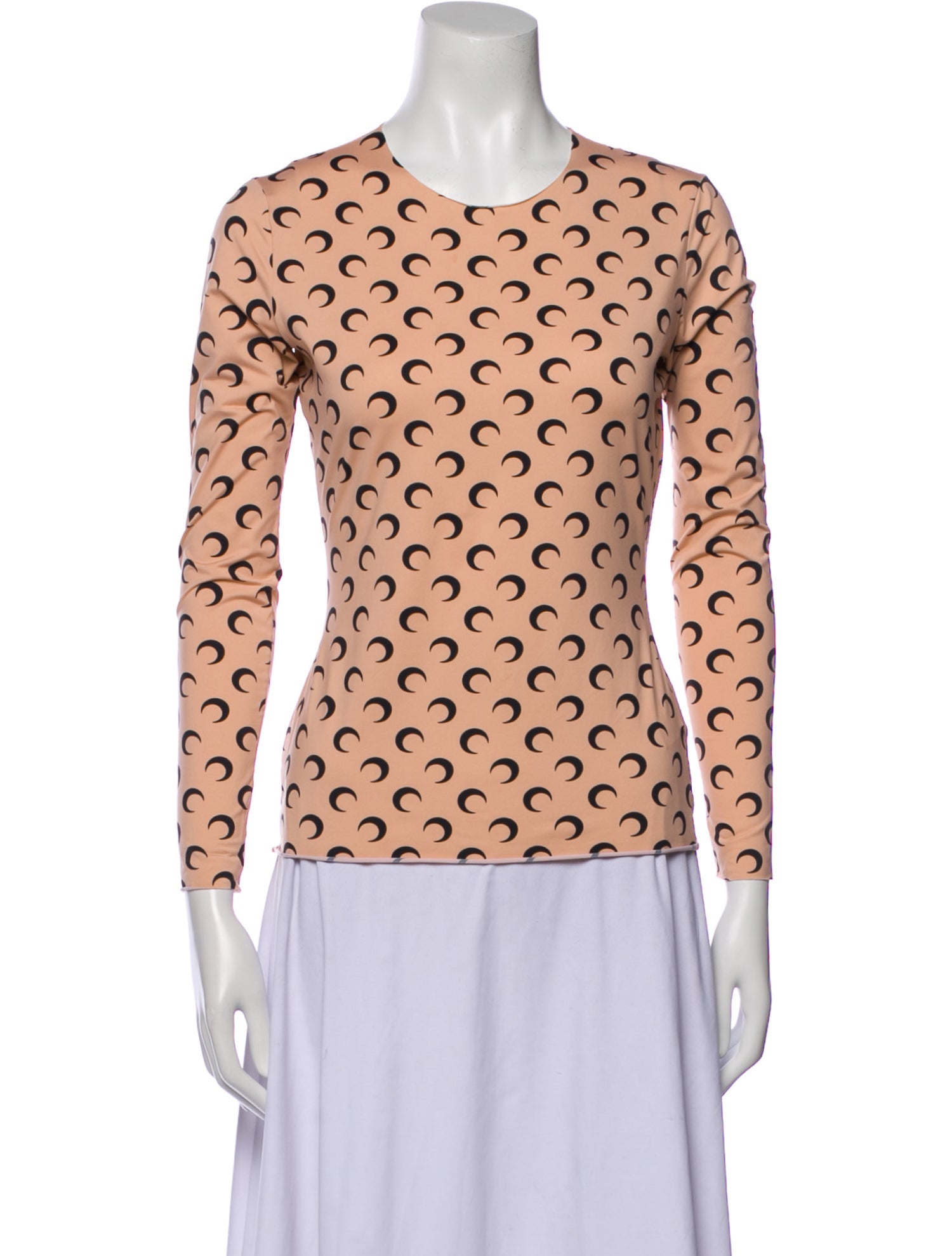 Marine Serre Borderline Printed Top