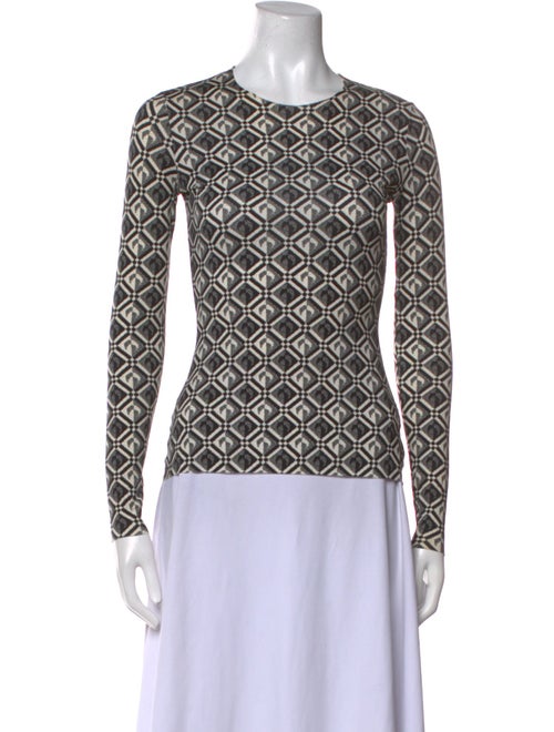 Marine Serre Nylon Printed Top