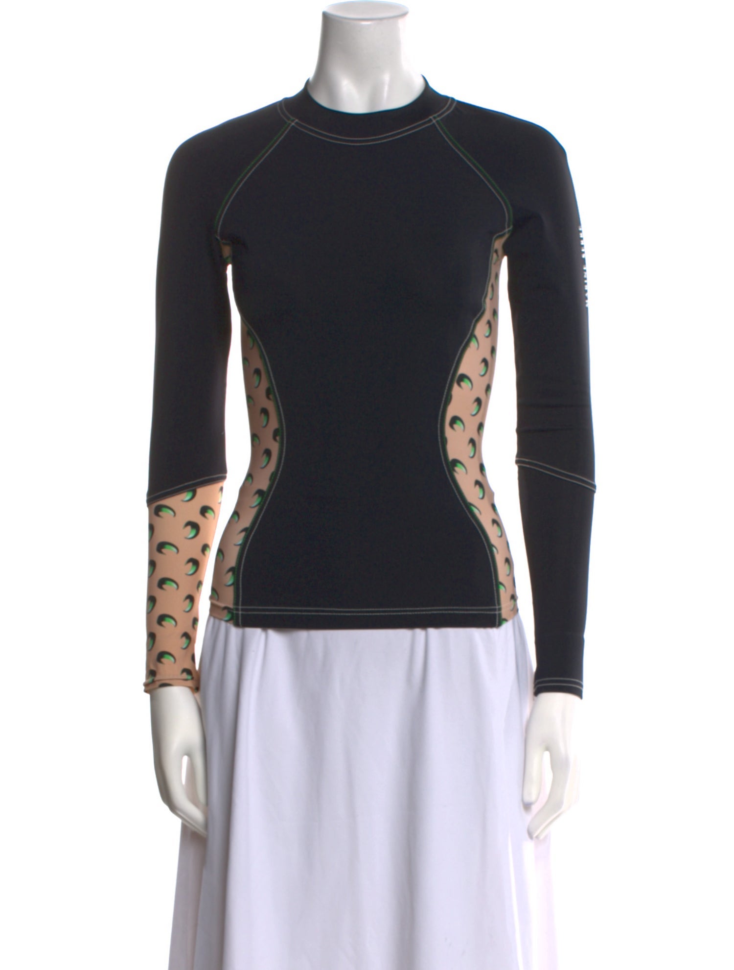 Marine Serre 2020 Nylon Crop Top